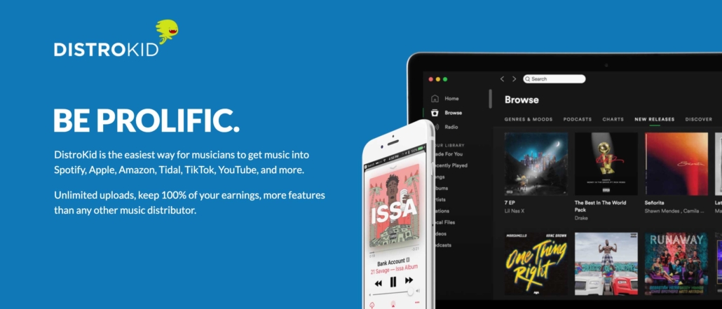 distrokid screenshot