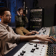 audio engineer recording audio engineer recording