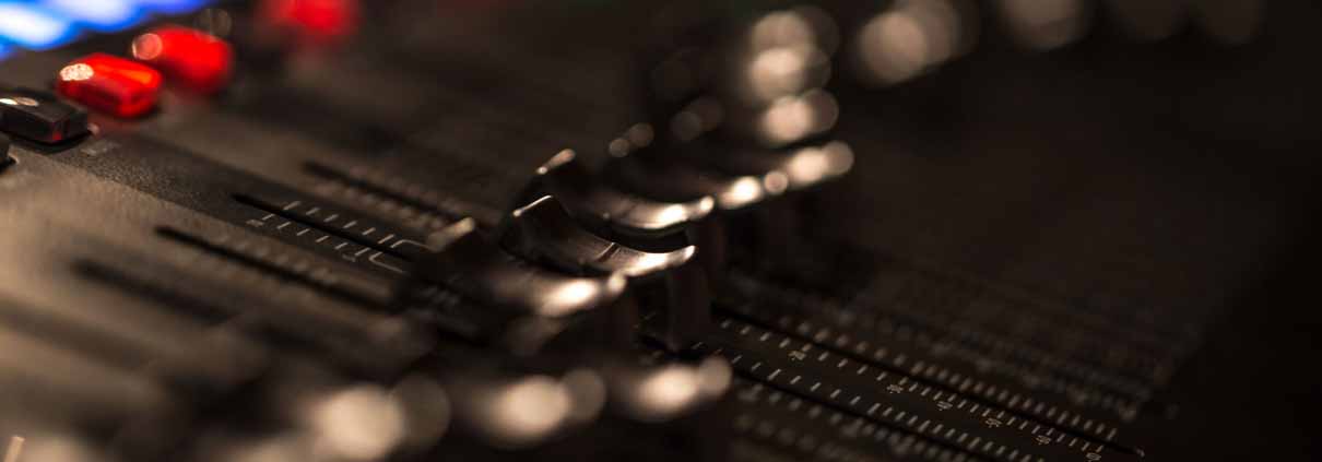 fader digital mixing console