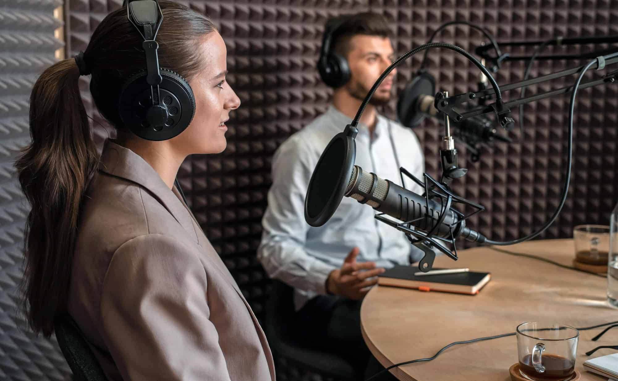 postcast radio studio