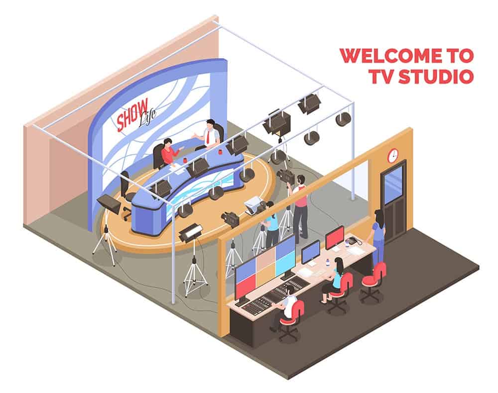 What is a Broadcast Studio? The uses and Design TV Studio