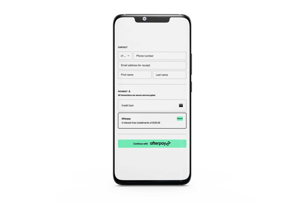 Afterpay Phone