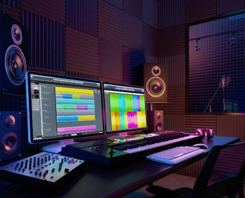 audio workplace recording studio