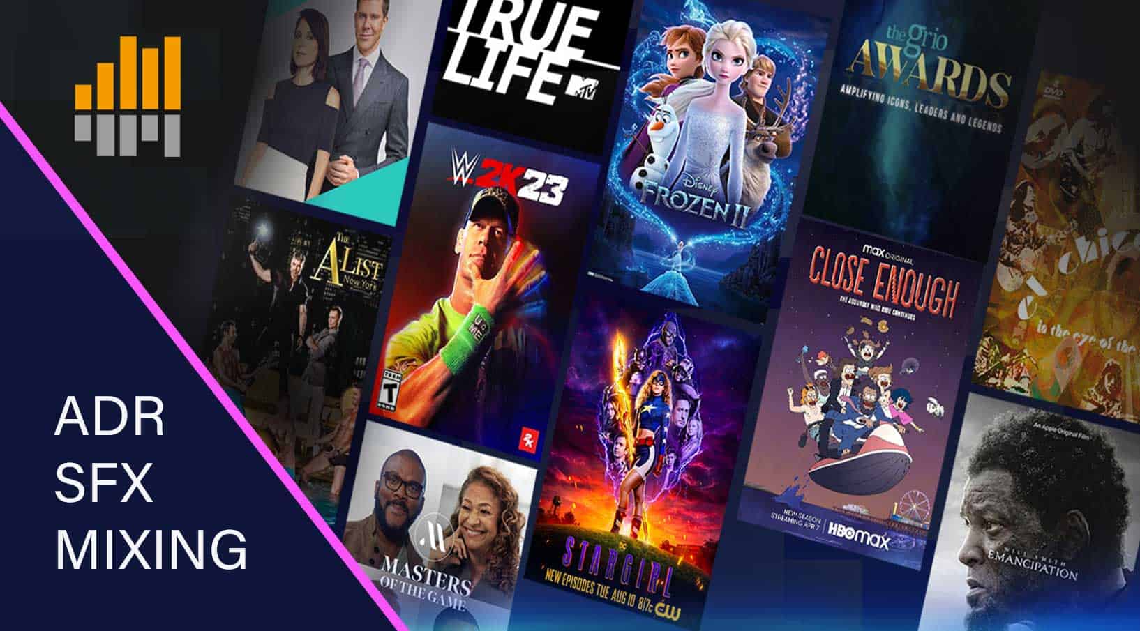 Audio Post-production services for films, commercials, webisodes, documentaries