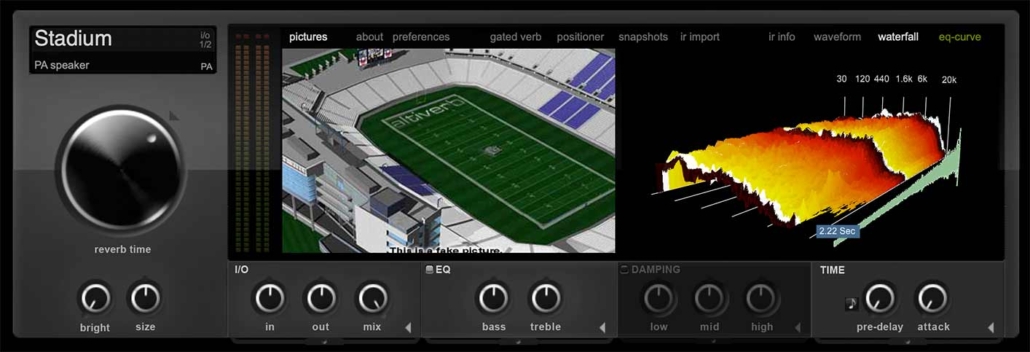Altiverb audio plugin