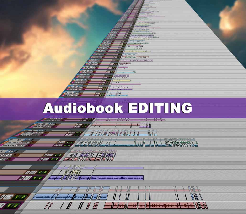 Audiobook Podcast Editing Pro Tools Session