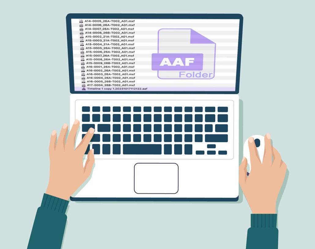 Exporting AAF Files | Steps and Procedures AAF screen