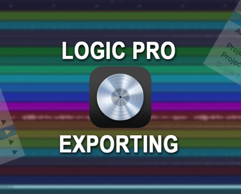 logic pro audio export