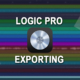 logic pro audio export logic pro audio export