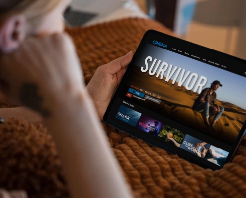 OTT watching movie streaming service