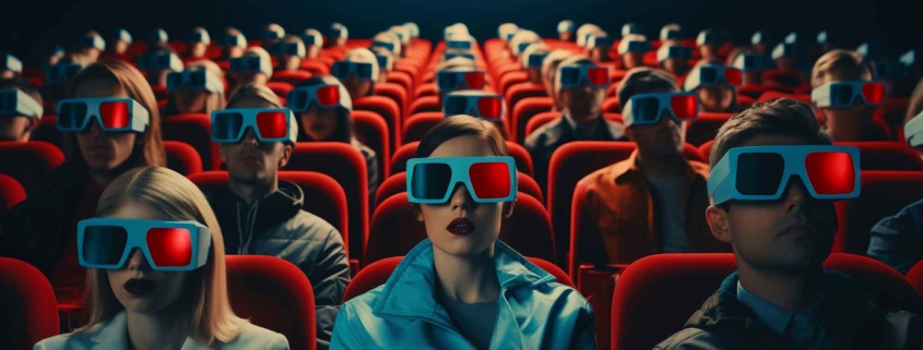 people watching movie 3d people watching movie 3d