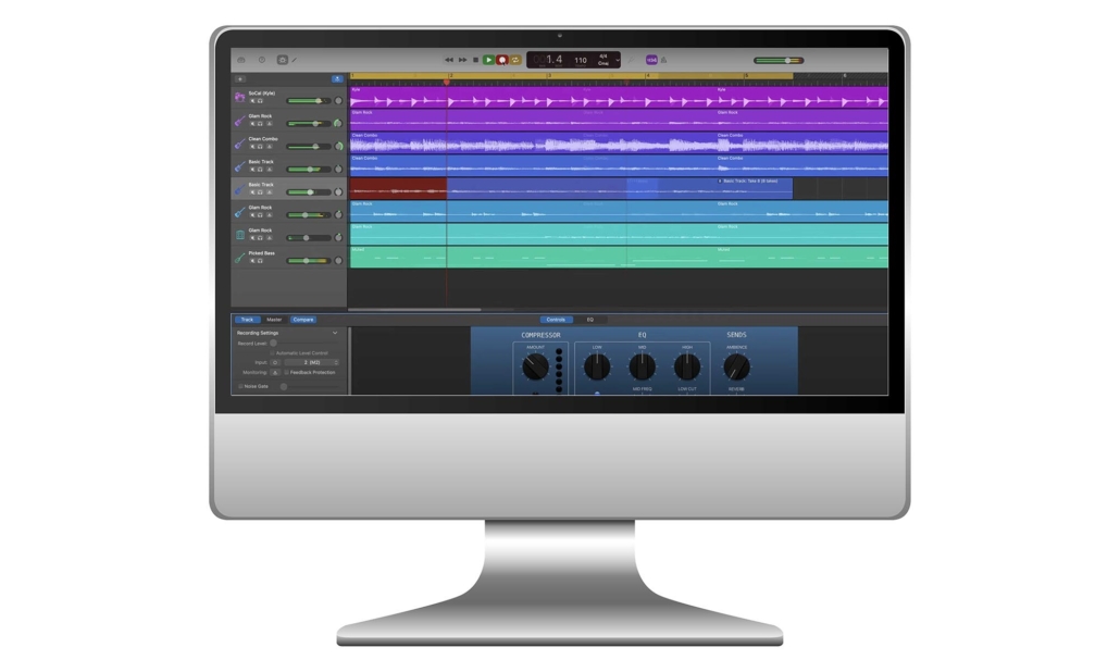 GarageBand Screen