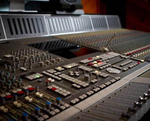 Freq Lab Recording SSL Console
