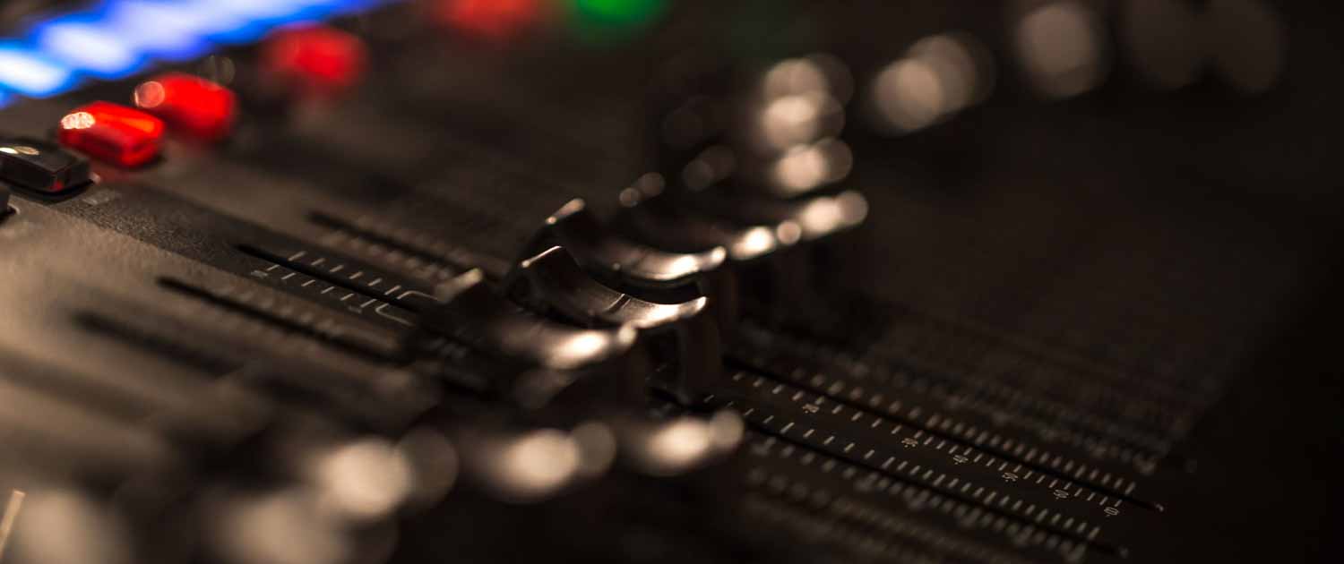 fader digital mixing console