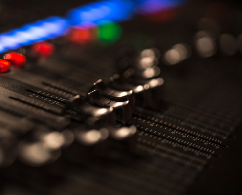 fader digital mixing console