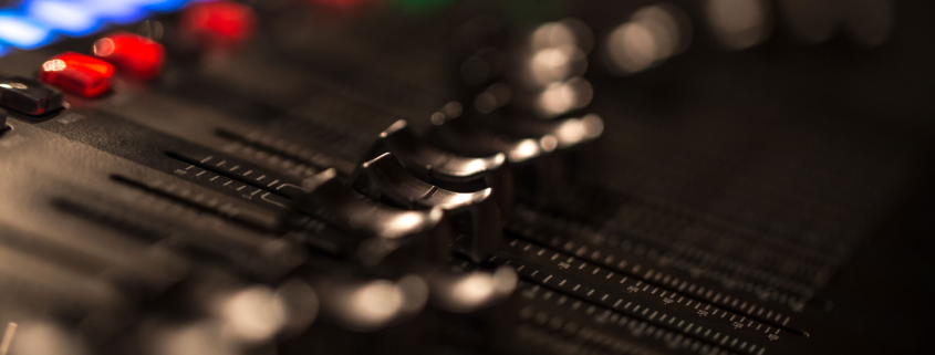fader digital mixing console