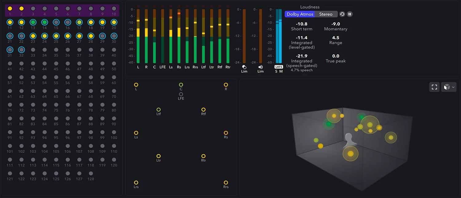 Dolby ATMOS Binaural, Mixing Immersive with Headphones