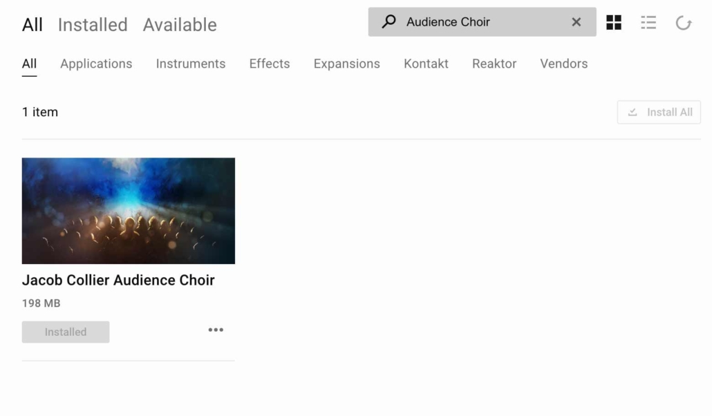 Audience-Choir_select_install