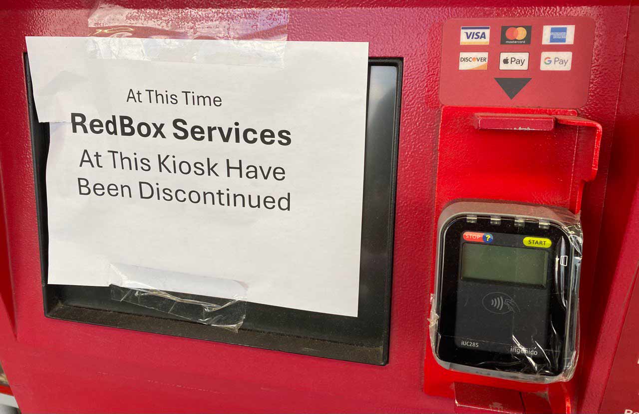 Redbox Machine Not Working REDBOX Out of Business: What it Means for Physical Media