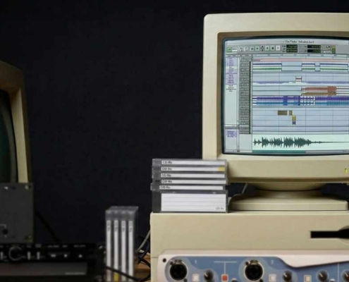 Vintage digital recording gear