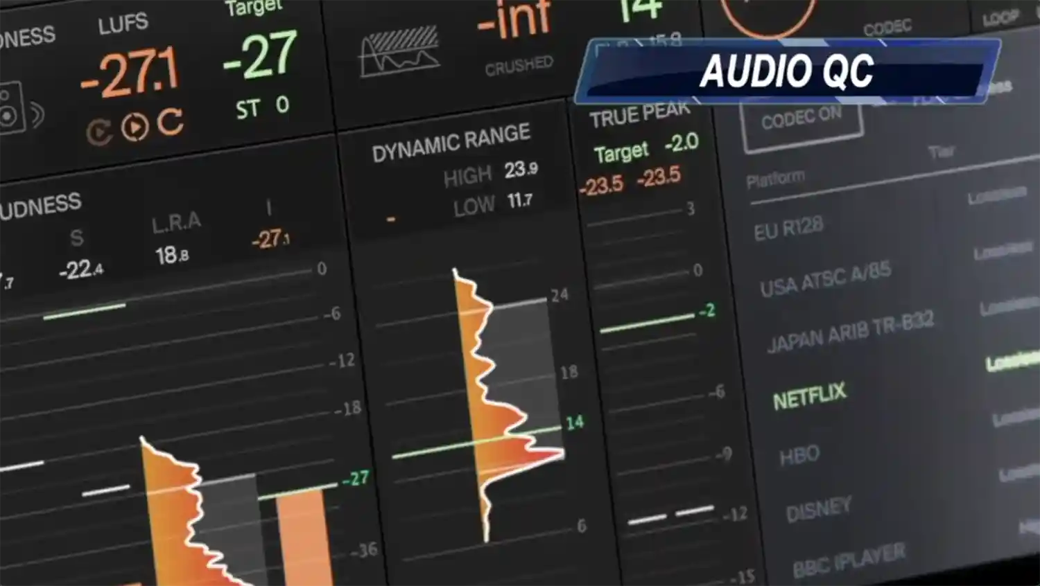 Film Mix Streaming LUFS Pass