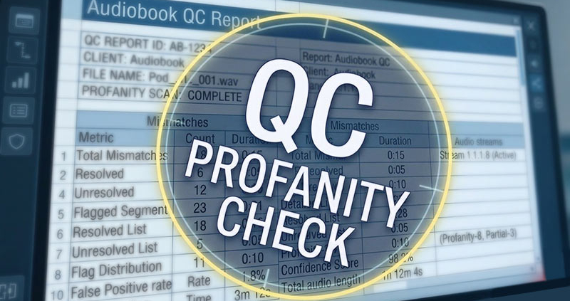 Profanity Auditing and Compliance