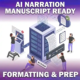 AI Narration Manuscript Formating
