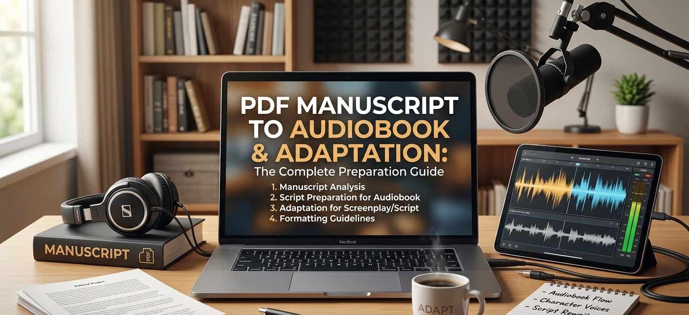 PDF-Manuscript-to-Audiobook-&-Adaptation PDF Manuscript to-Audiobook & Adaptation
