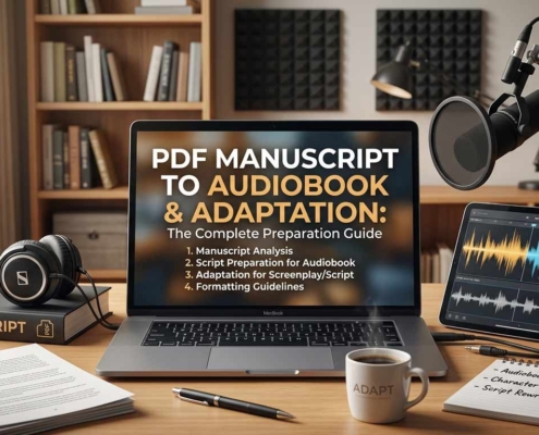 PDF Manuscript to-Audiobook & Adaptation