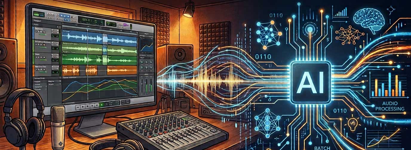 Human audio editing vs AI